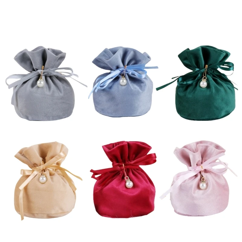 

20Pcs Stylish Plush Party Bags for Wedding Planners and Event Organizers