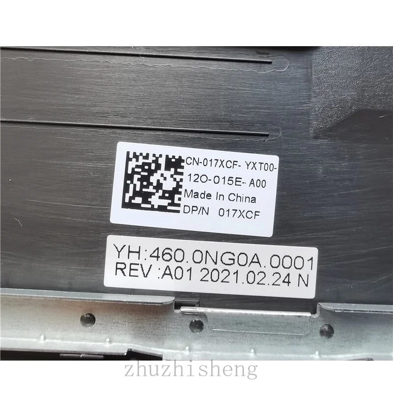 HSX..Brand New LCD Back Cover and Hinges for Dell Latitude 3520 E3520 017XCF 17XCF