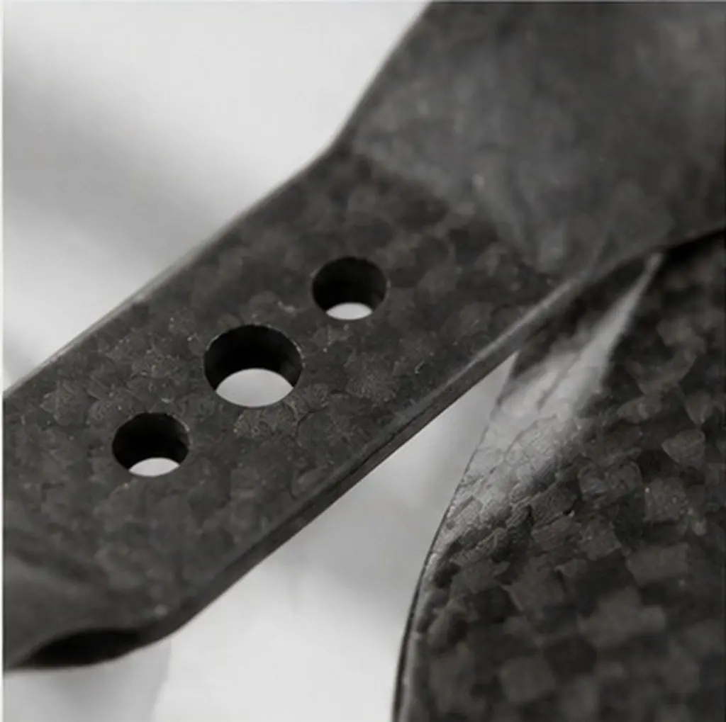 Pair of 1355 Carbon Fiber Black Propeller Suitable for T-Motor Multicopter High Strength Lightweight 13x5.5 Propeller