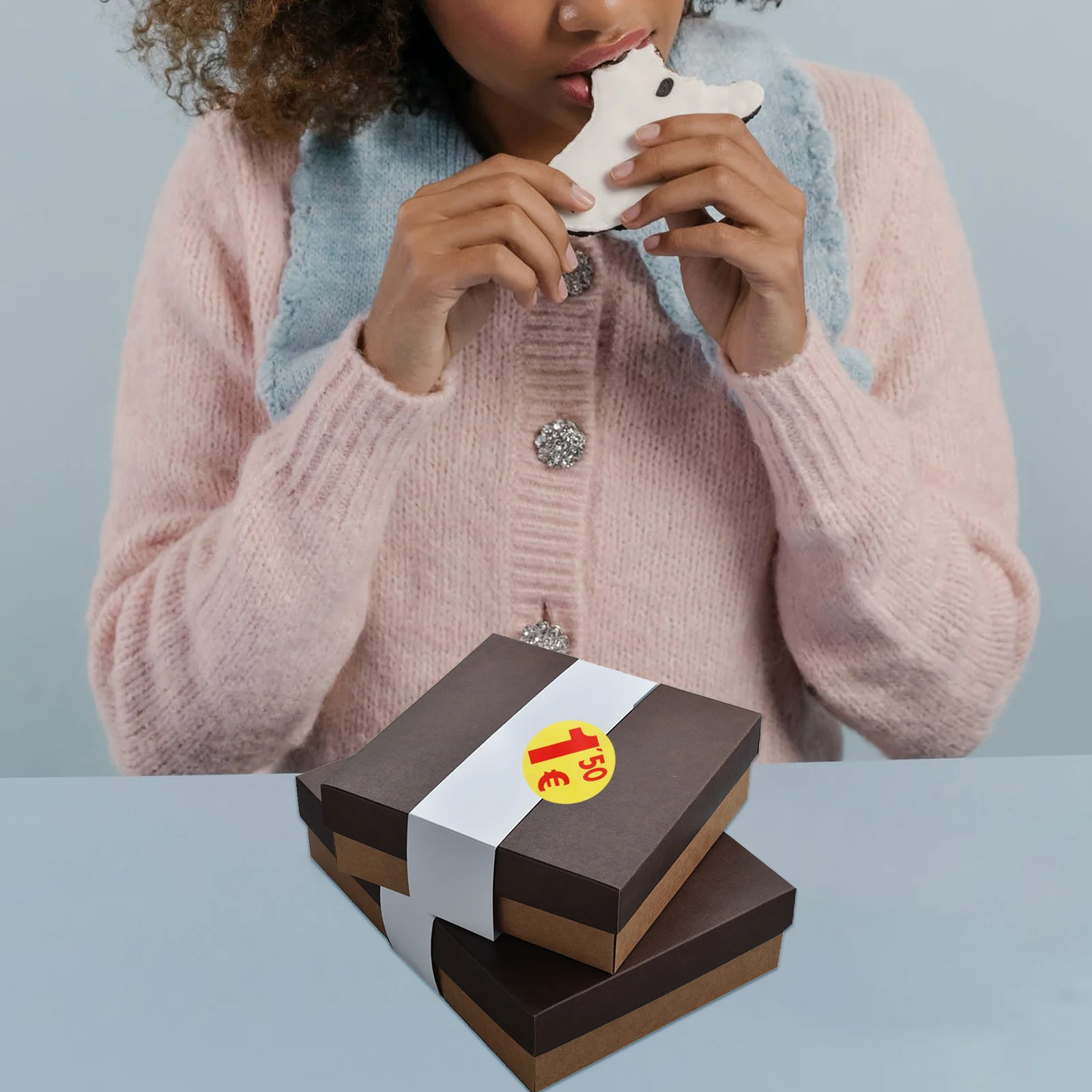 1500 pezzi adesivi prezzo piccole etichette rotonde accattivanti eleganti per il prezzo di vendita al dettaglio adesivi prezzi decalcomania adesivo rotondo