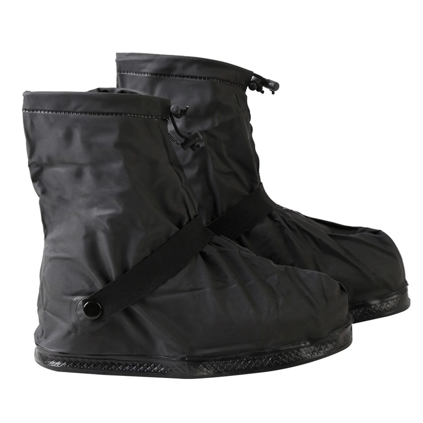 

Waterproof Shoes Cover Non Rainproof Overshoes Zipper Closure Mud Guard Outdoor Snow Day Foldable Reusable Adult Shoe