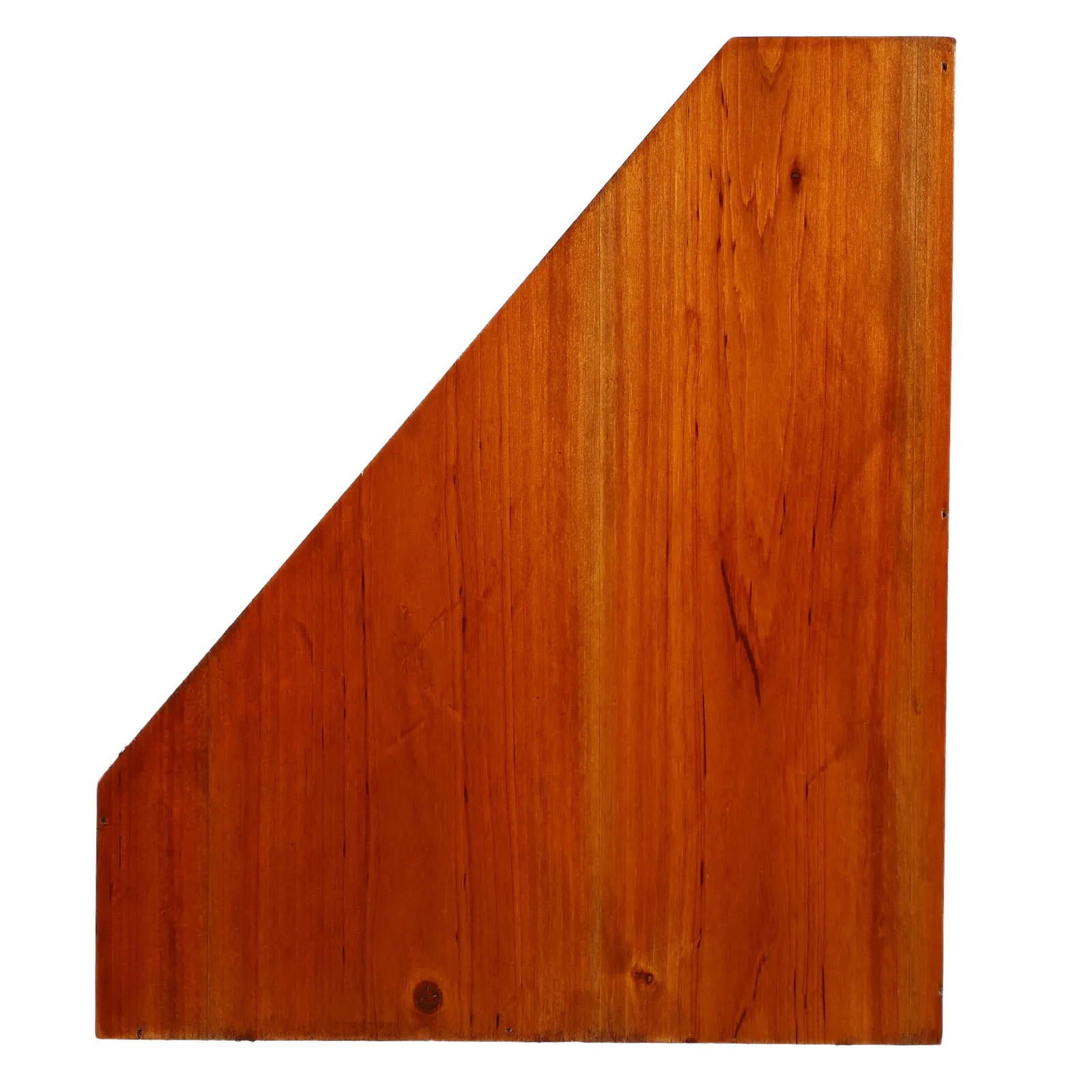 

Коричневая деревянная винтажная книжная полка, прочный настольный органайзер для файлов, подставка для журналов, сортировщик для документов и бумаг