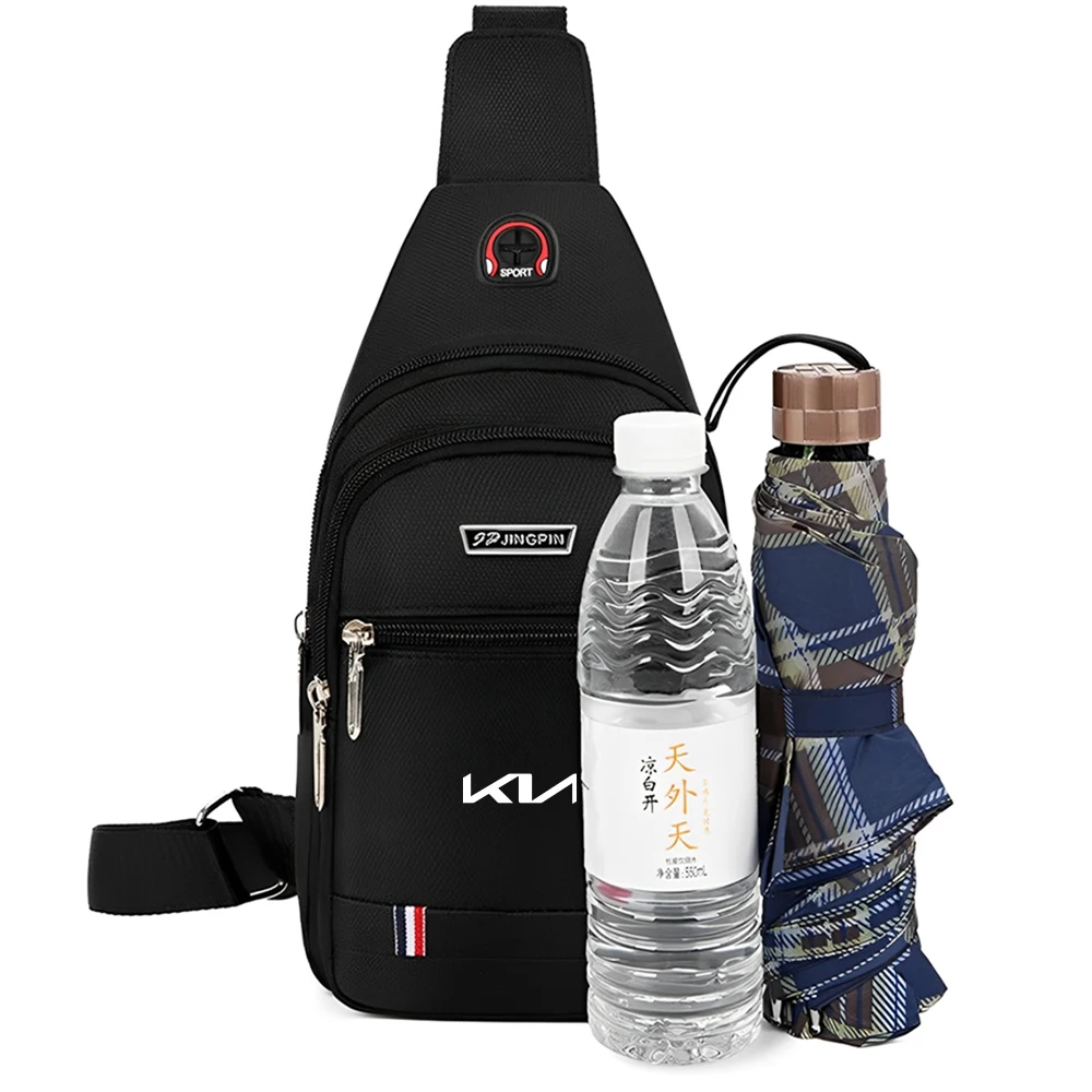 Men's Crossbody Bag Single Shoulder New Trend Chest Bag Fashionable Portable For KIA Sportage Rio Ceed Morning Proceed Picanto