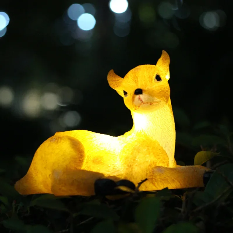 Modern Animal Lighting Villa Garden Backyard Alley Decoration Rabbit Lamp Park Real Estate Grassland Landscape Lawn Lights