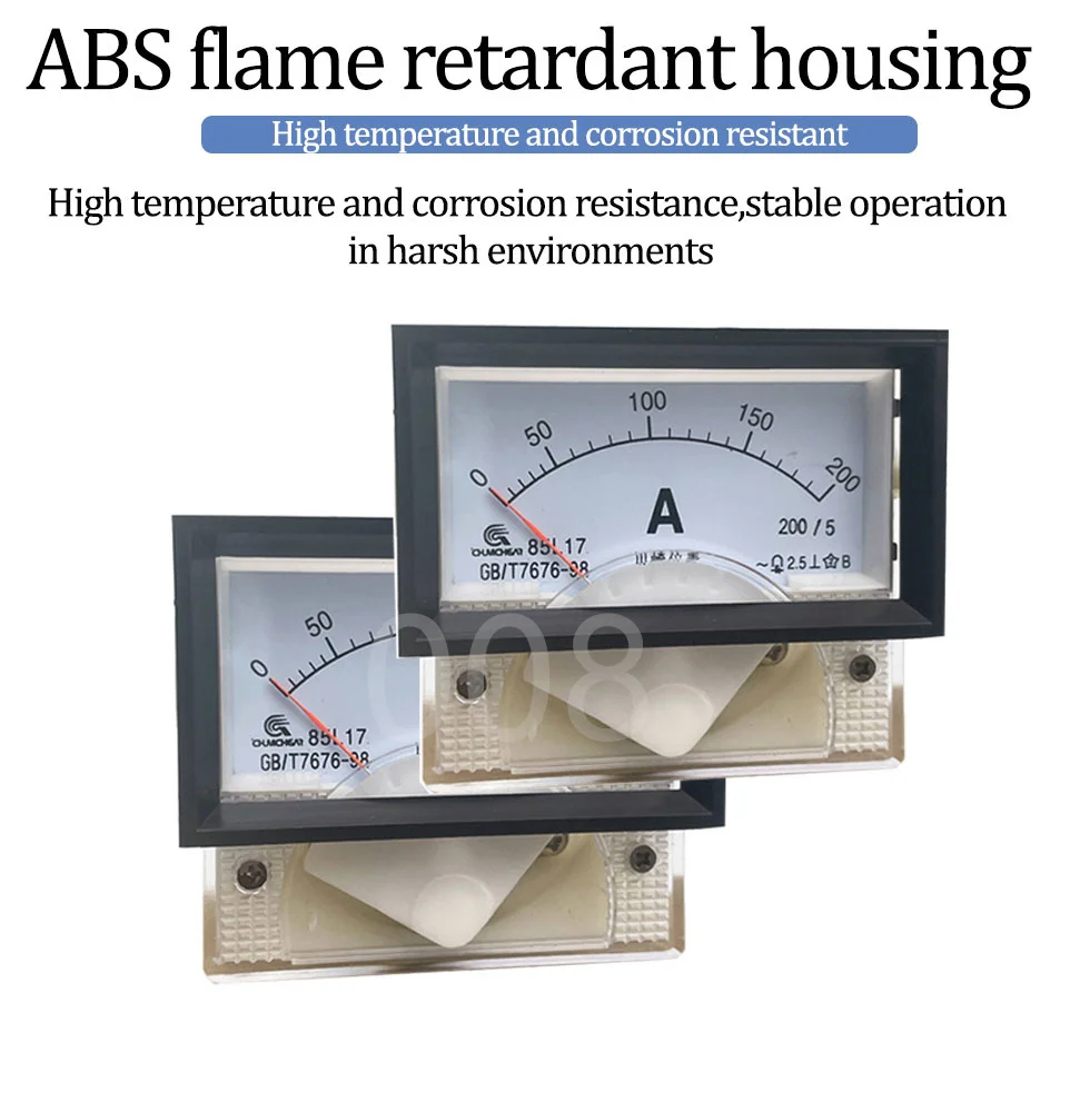 85L17-AC Analog Ammeter Panel Current Amper Meter Pointer Diagnostic-tooAC 1A 2A 3A 5A 10A 15A 20A 30A 50A 75A