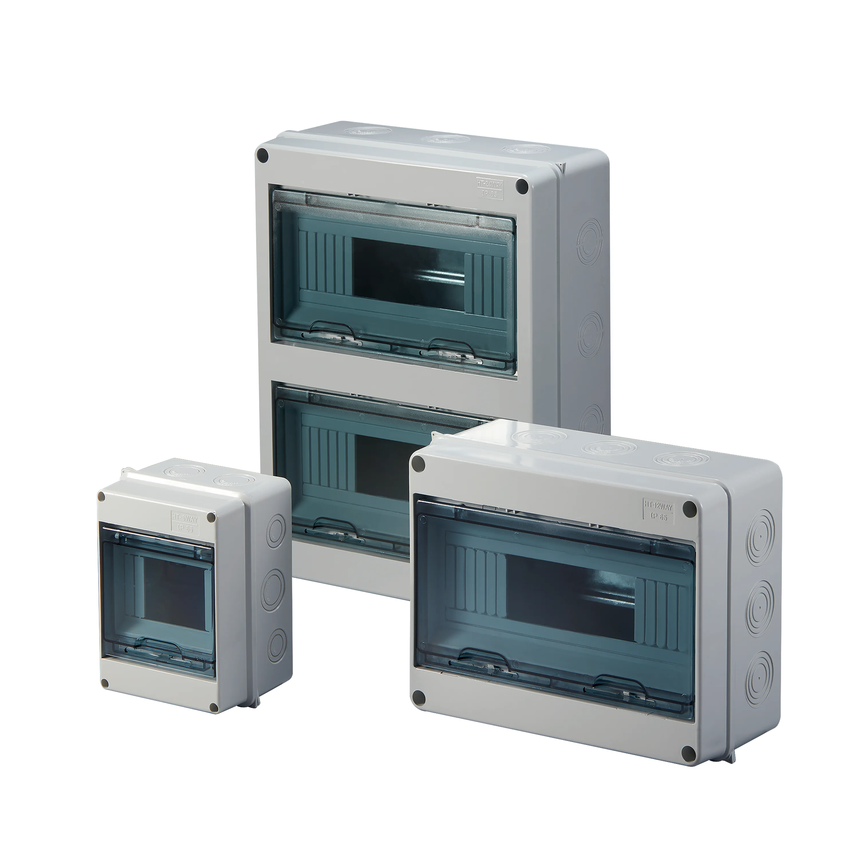 HT-2/5/8/12/15/18/24 ABS Plastic Distribution Box Waterproof Box Waterproof Junction Box