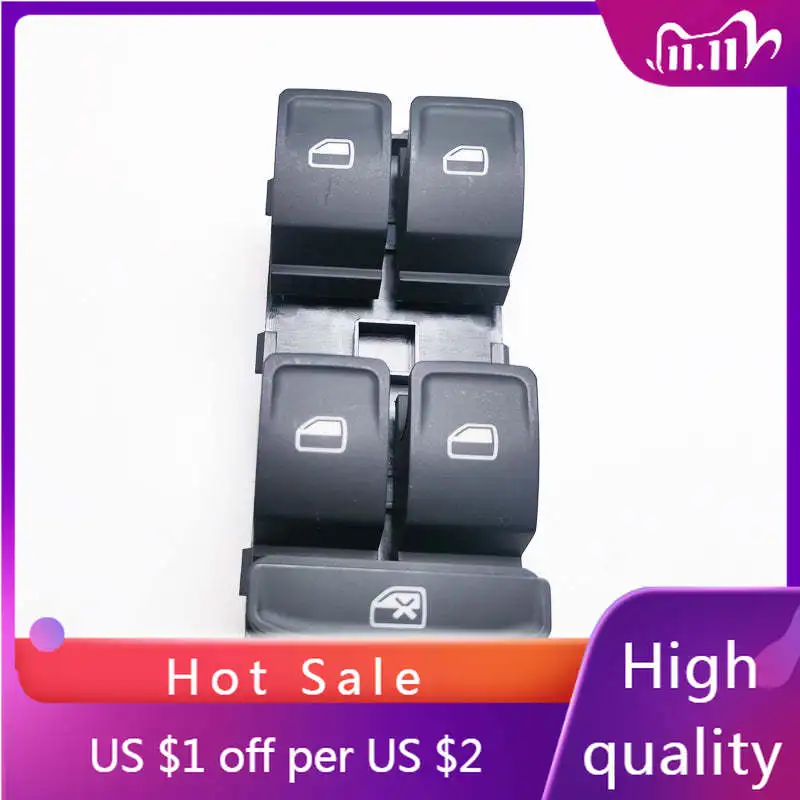 Power Window Switch 10 Pin For Skoda OCTAVIA III 2012-2019,5E0 959 857,5E0959857