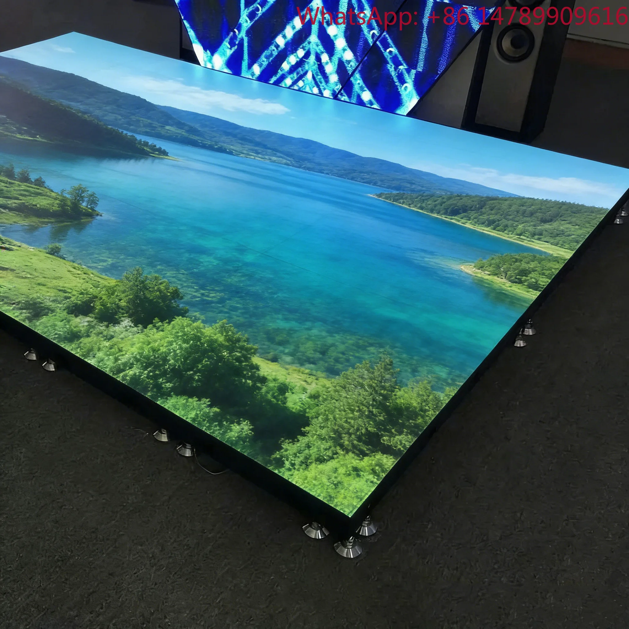 Factory Wholesale High Performance High Brightness Full Color Outdoor Dance LED Floor Tile Display ScreenHigh-intensityFootTraff