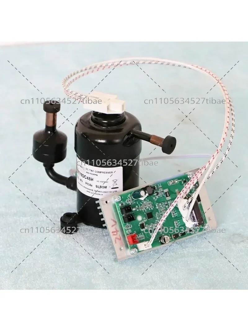ST19DC Ultra-Micro Mini Compressor for DC12V24V48V Air Conditioner Water Machine Cooling Capacity 400W Compact Design
