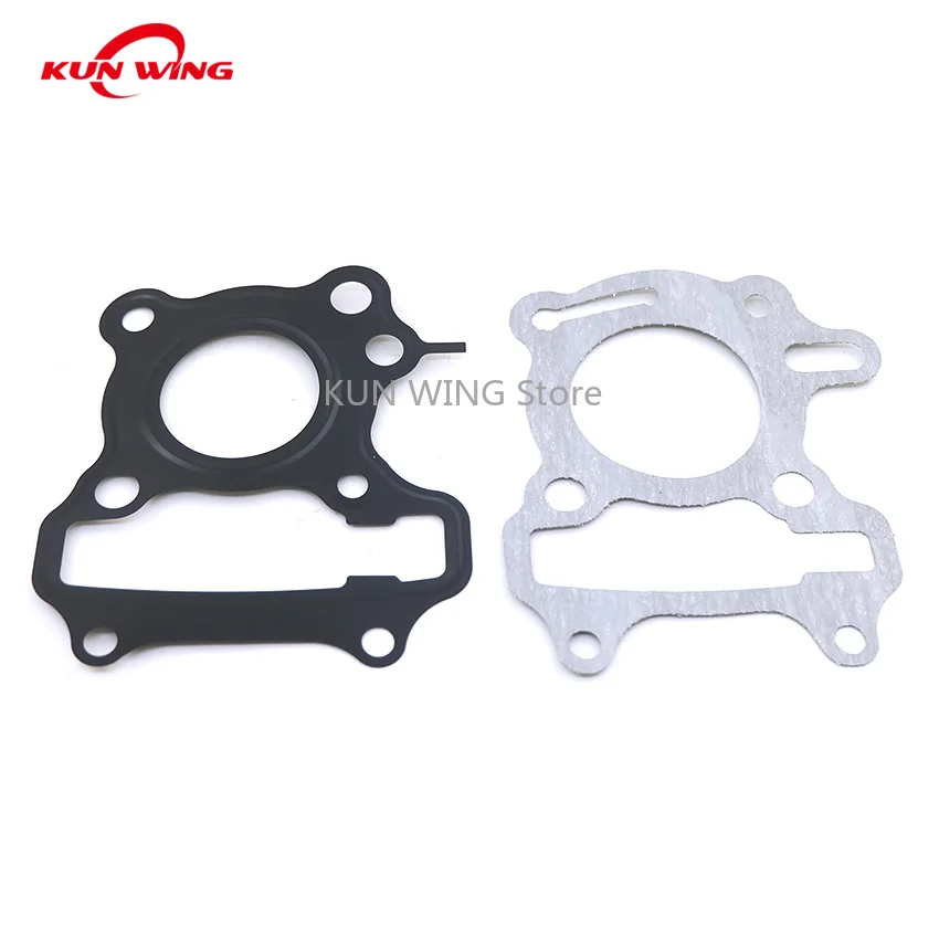 Cylinder head Gasket Kit for SYM Mio 50 Fiddle 2 Jet 4 Allo 50 Cello 50cc Awa XS1P37QMA 12191-AWA-000 12251-A1A-000 4T Engine