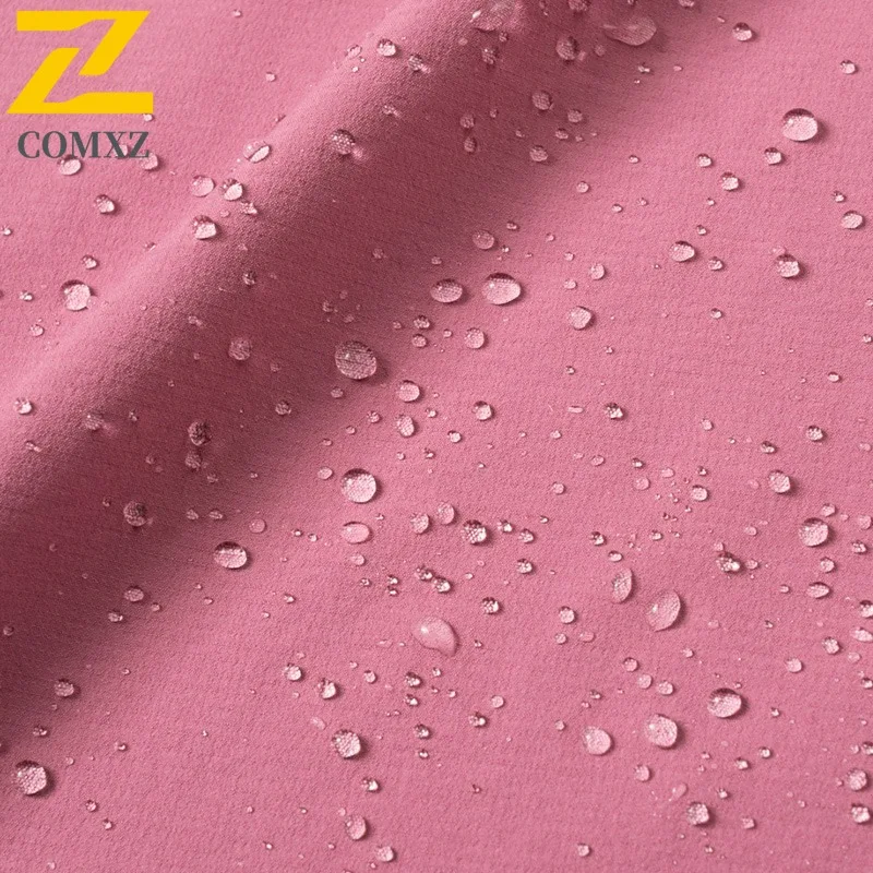 سترة COMXZ الخارجية بغطاء للرأس للرجال لتسلق الجبال مقاومة للرياح للدراجات النارية، ملابس خريفية خفيفة الوزن على طراز الشارع غير رسمية #2