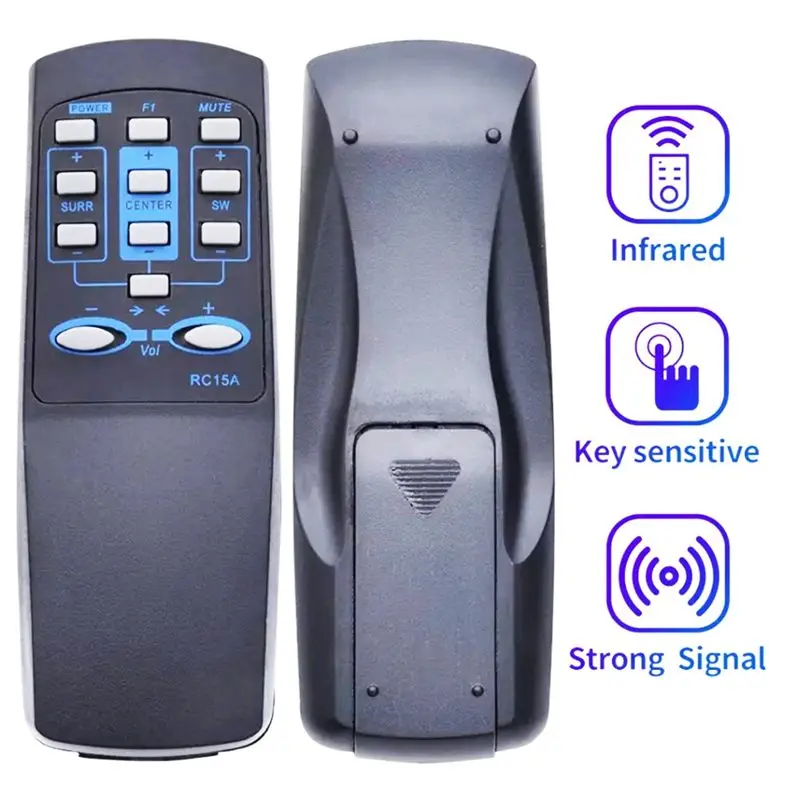 ABUO Remote Control for Edifier Sound Speaker System R501T04 S5.1M RC15A RC16 R501T RC16 RC15T Replacement