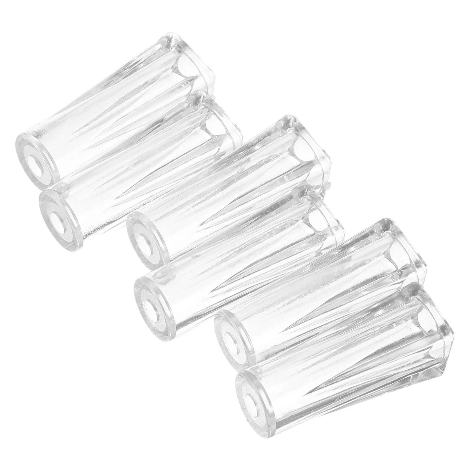 

34*12.5MM Plastic Curtain Pendant Transparent Lightweight Drapery Weights Blind Pull Handles Clear Tassel Ends For Roman