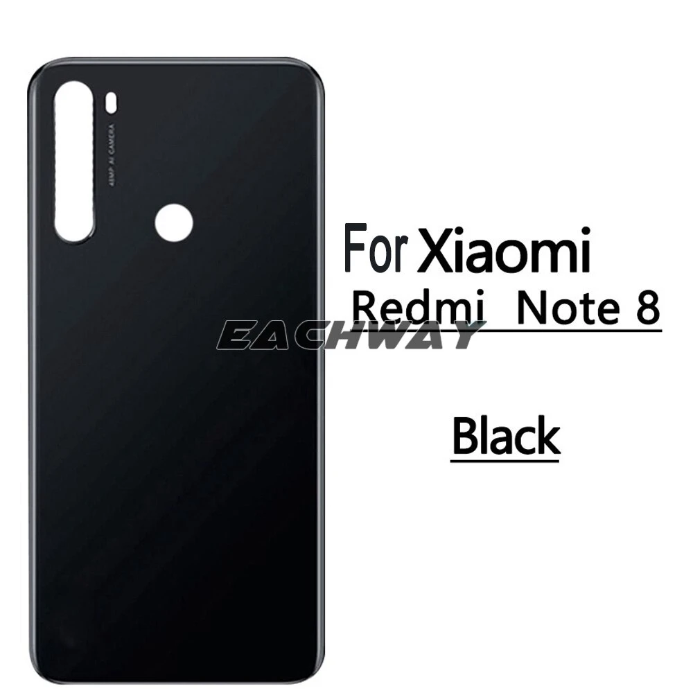 NEW For Xiaomi Redmi Note 8T Back Battery Cover Glass Panel 8 T Rear Door Housing Case For Redmi Note 8T Battery Cover