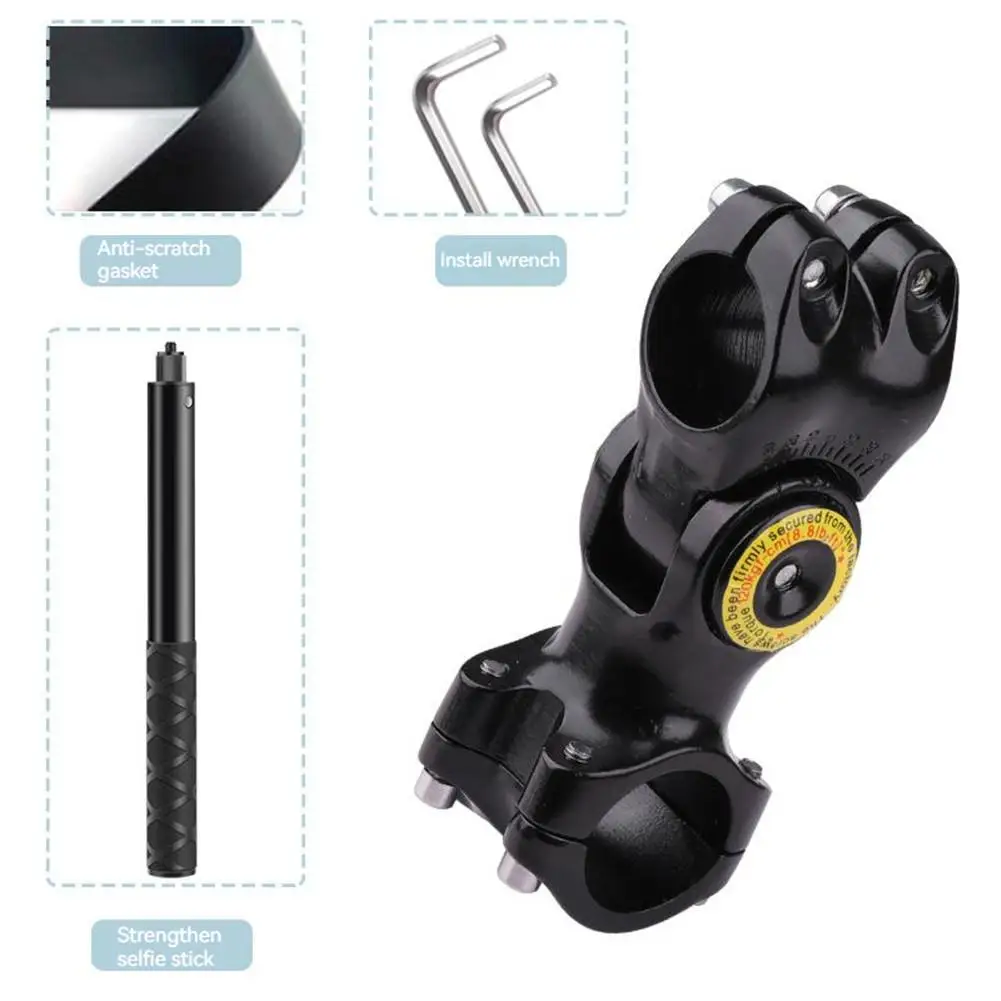 Xe Máy Chân Đế Camera Nhẹ Xe Đạp Tay Cầm Theo Dõi Đứng Cố Định Tương Thích Cho Bộ Máy 360 Một X2/X3
