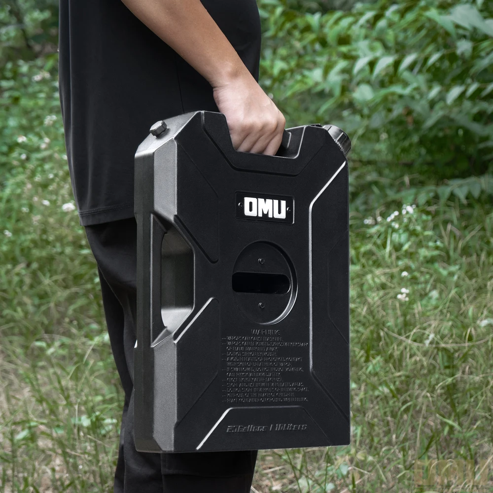 خزان زيت الماء طبل دلو مقاوم للانفجار 10L مع قوس سبائك الألومنيوم والمغنيسيوم ABS لسيارة جيب رانجلر JK JL JT OMU 014 #6