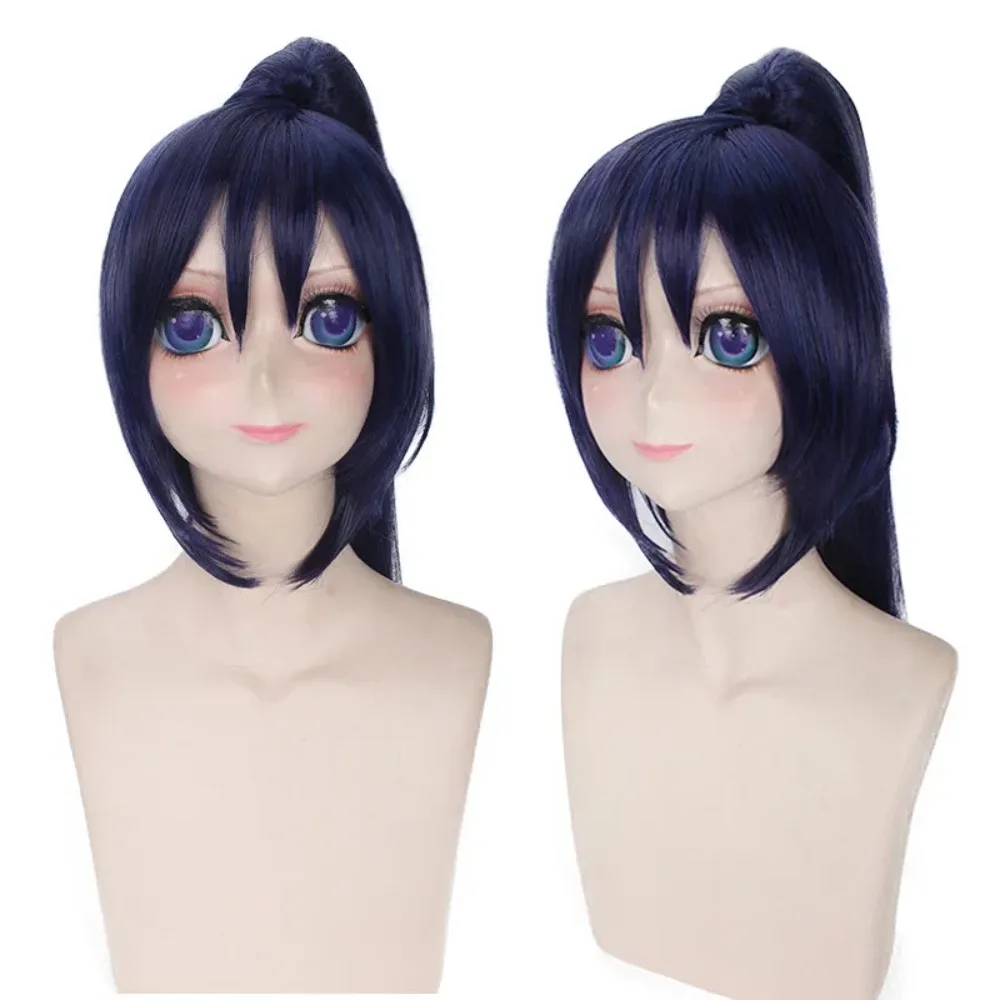 

Синтетический аниме-парик для косплея, оранжевый, блондин, градиент, сплит-стиль, регулируемые термостойкие волокна, волосы для костюмированной вечеринки, ролевые игры