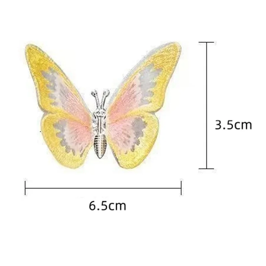 Color blind box 3D dynamic butterfly ornament creative healing, fresh and cute decoration