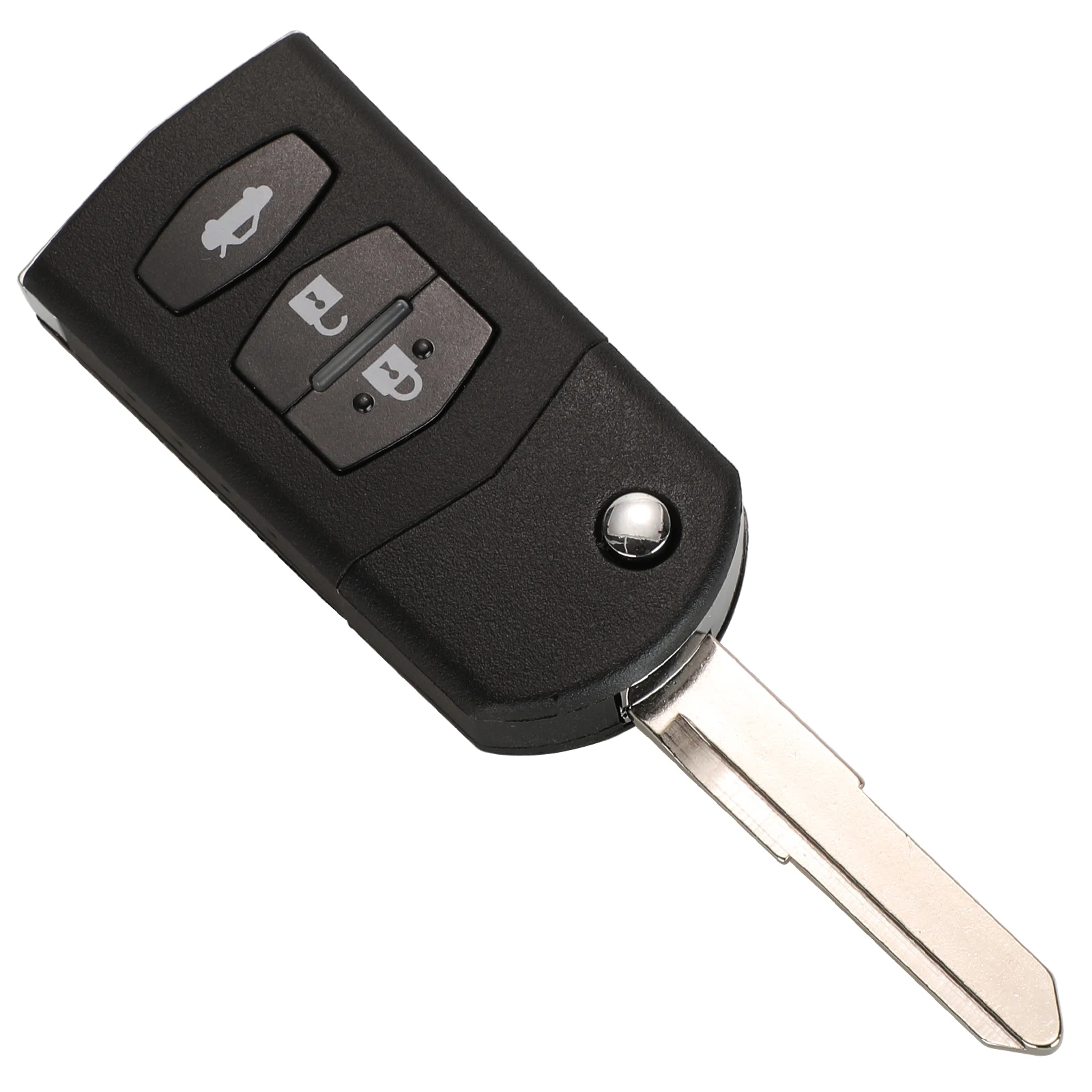 JIngyuqin SKE126-01 2/3 Buttons Flip Car Remote Key for MAZDA 2 M2 Demio / 3 M3 Axela/ 5 M5 Premacy / 6 M6 Atenza 8 M8 MPV CX7