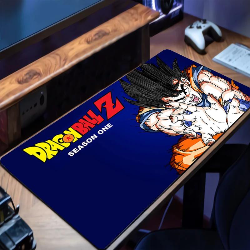 Tapis de souris Anime Dragon Ball imprimé HD, tapis de souris XXL pour ordinateur, gamer, avec bord verrouillable, pour clavier, souris PC, Csgo