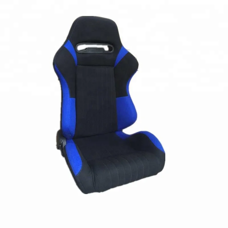 1042 Blue And Black Universal Vehicle Slider Simulator Gaming Station Adjustable Sim Bucket Racing Seats - view 6