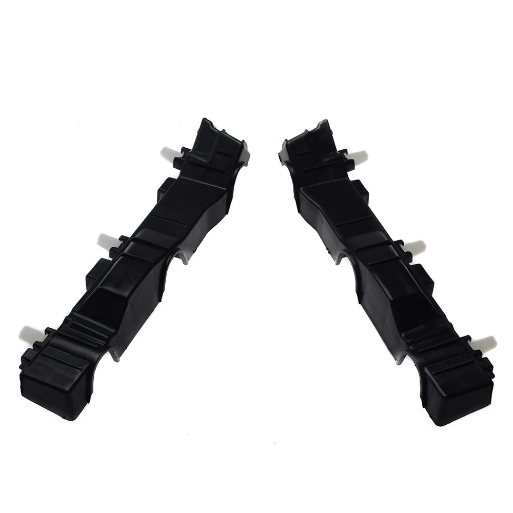 2 PCS Front Bumper Side Black Bracket Left Right Direct Fit Plug-and-play Retainer Spacer 865131W200 Easy Installation.