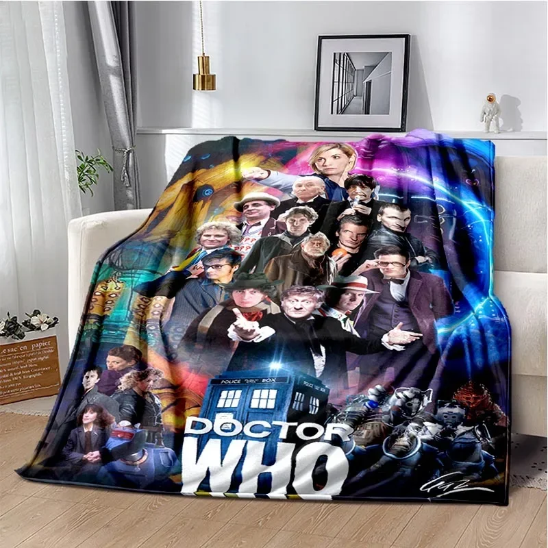 TV Drama Sci-fi Magic Soft Blanket Sublimation Cartoon Covered Blanket Bedding Flannel for Children and Adult Bedrooms Decor