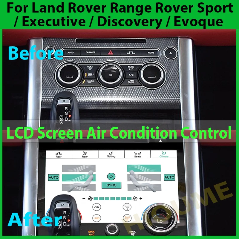 Climate Control Touch Screen Air Conditioning Board AC Panel For Land Rover Range Rover Sport / Executive / Discovery / Evoque