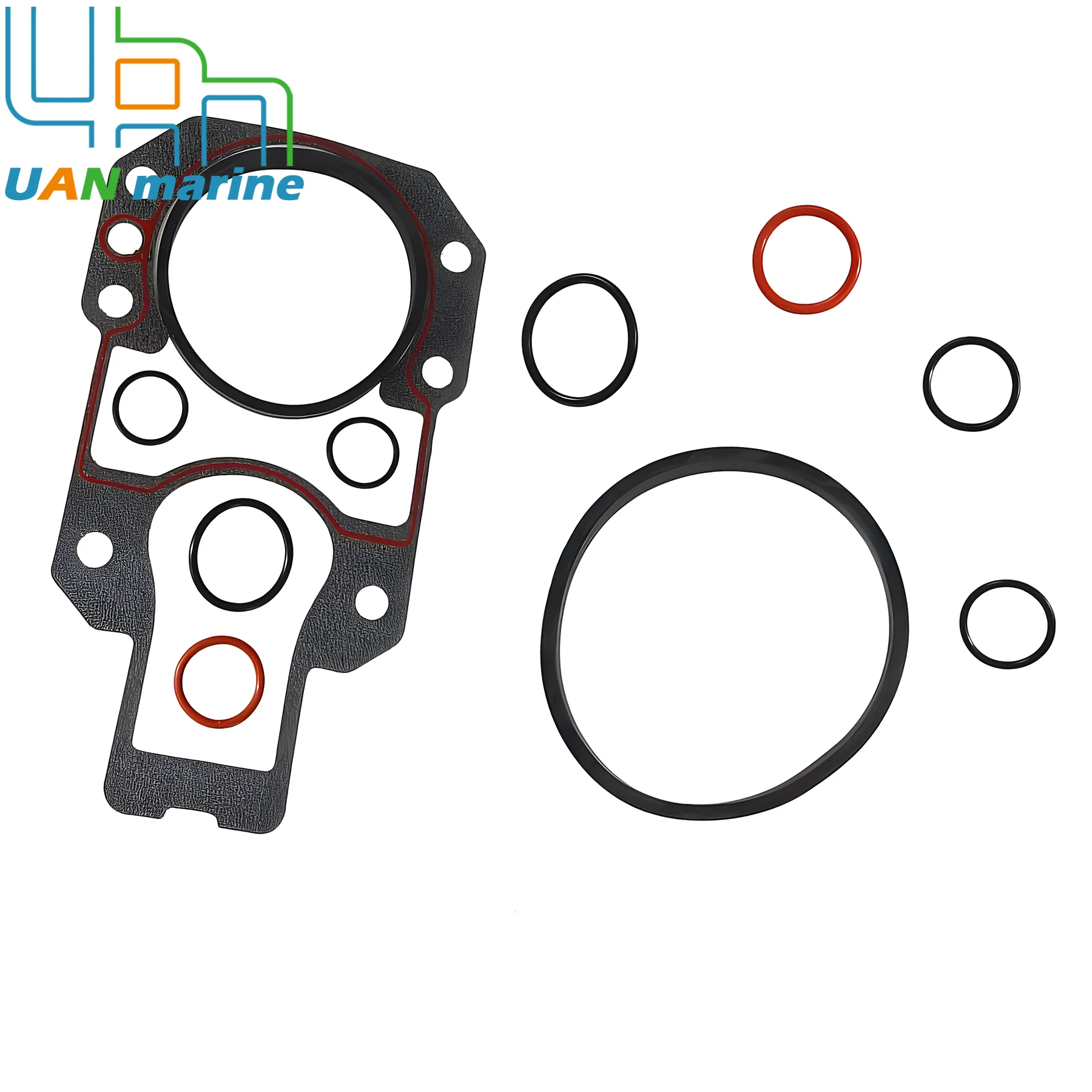 94996Q2 Outdrive Mounting Gasket Set W/ Bellow 74639A2 for MerCruiser R MR Alpha 1 Gen 2 Drives Stern Drive 94996A1 949962