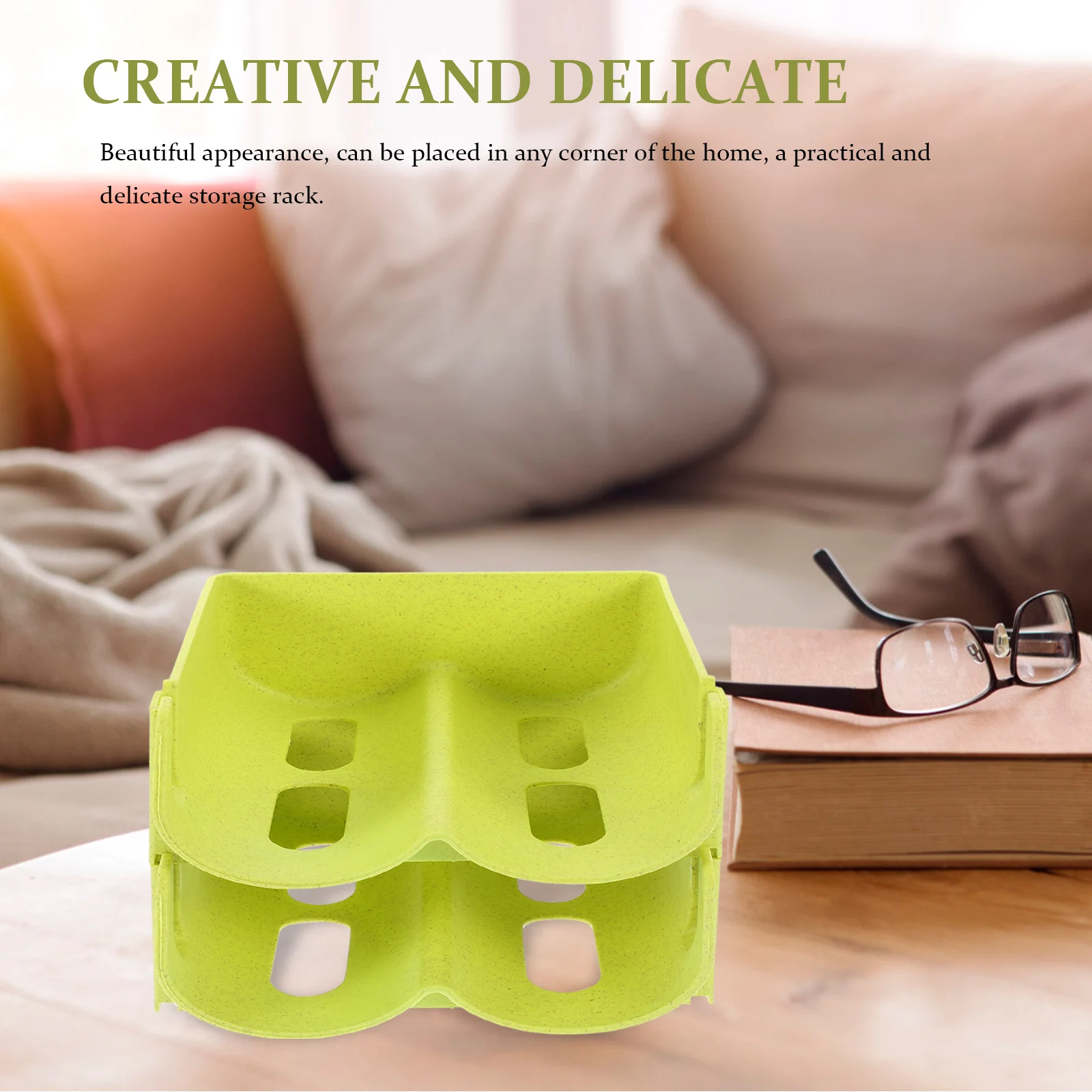 

4 Pcs Drawer Rack Kitchen Organizer Shelf Storage Holder Pantry Can Bottle Thick Smooth Space Saving Stackable Large