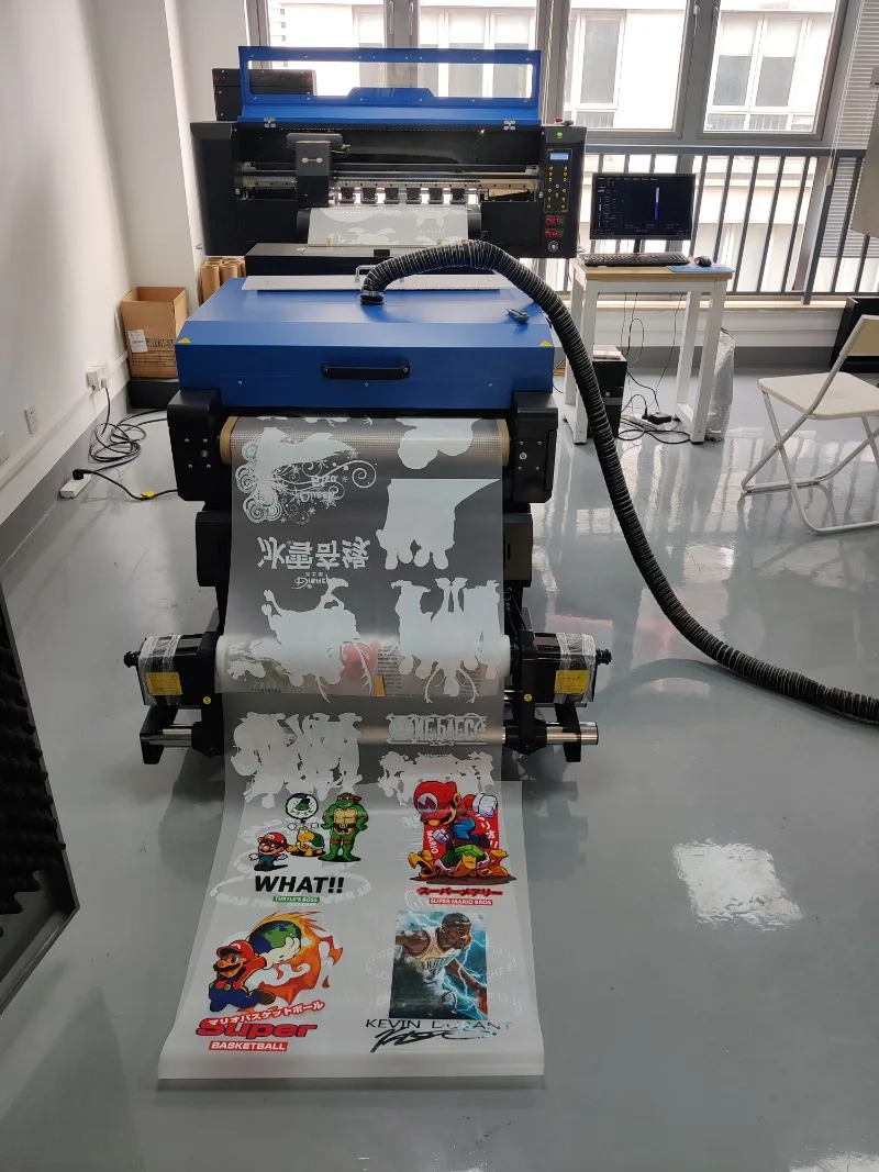 2 Heads 24 Inch Printer Printing Machine Set with  I3200 Headprint
