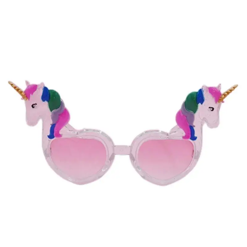 R1WE ユニコーン ハート メガネ ユニコーン パーティーの好意 ユニコーン メガネ 面白いパーティー ガス