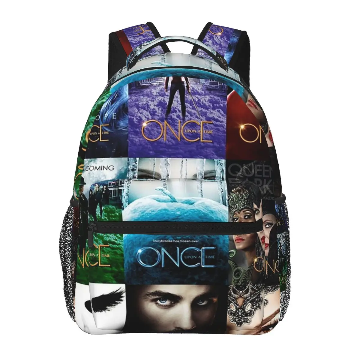 

Once Upon A Time Backpacks Boys Girls Bookbag Students School Bags Cartoon Kids Rucksack Shoulder Bag Large Capacity