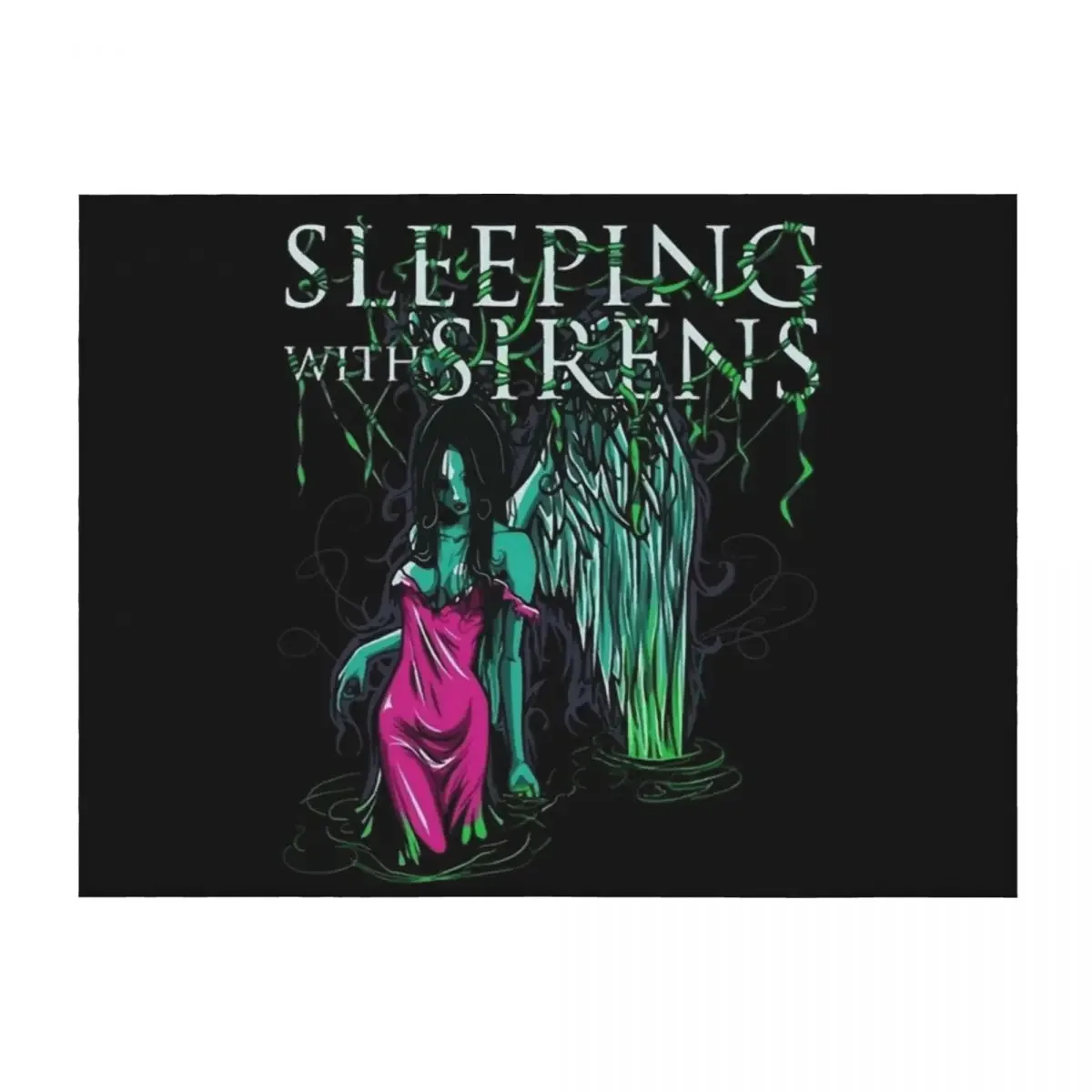 

Sleeping With Sirens Throw Blanket Giant Sofa Quilt Sofas Nap Blankets