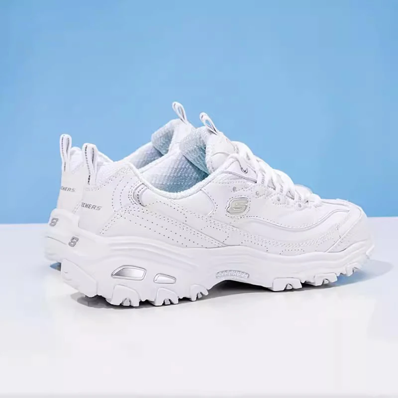 Skechers Women's sneakers Fashion Casual shoes Retro shock-absorbing Panda shoes