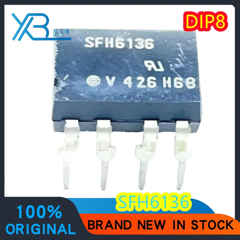 

(5/40 pieces) SFH6136-X001 Original SFH6136 DIP-8 Optocoupler Electronics In stock Fast delivery