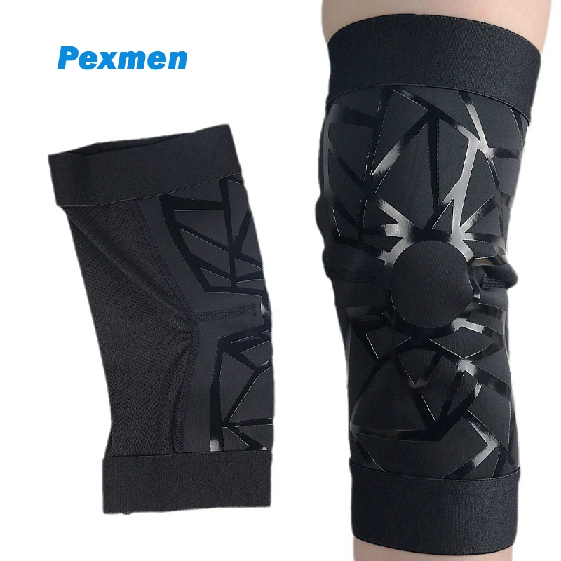 

Pexmen Knee Braces for Knee Pain Knee Compression Sleeve for Running Weightlifting Workout ACL Arthritis Joint Pain Relief