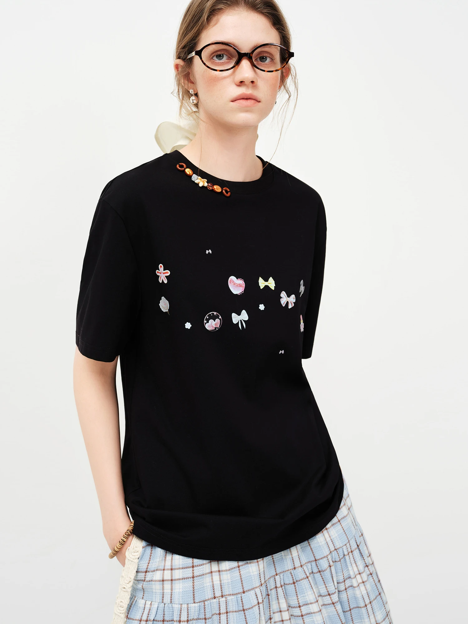 Thumbnail 2 - #16 Trending Womens Graphic Print Tees Right Now