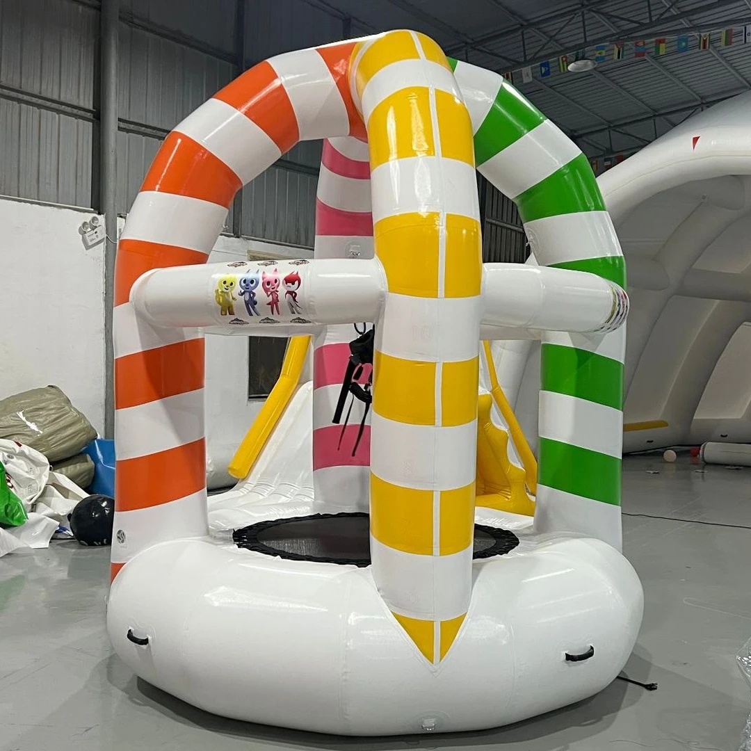 inflatable bungee trampoline