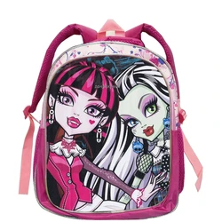 Monster High Cartoon Baby Boys małe plecaki z nadrukiem bohatera spidermana dla dzieci tornistry dla dzieci