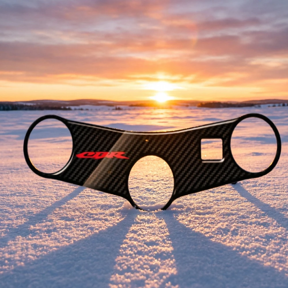 

For Honda CBR600 2003-2004 3D Carbon-look Upper Triple Yoke Defender