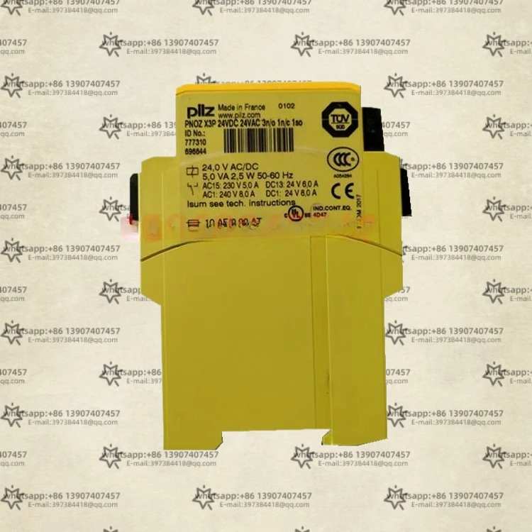 Реле безопасности Pilz PNOZ X3 X4 XV3P 774318 774310 777310 777512