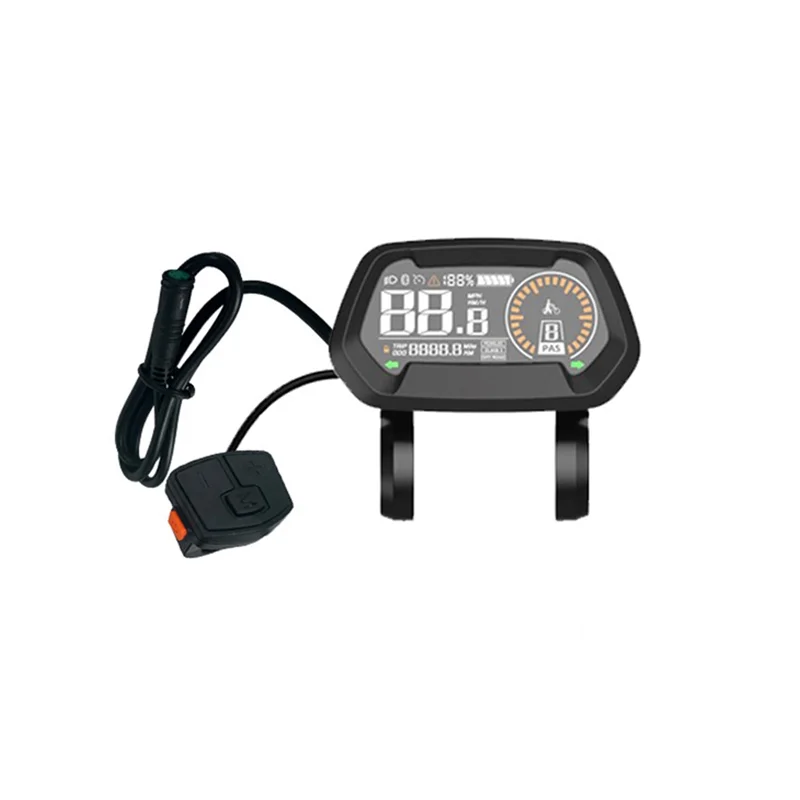 

ABYM дисплей для электронного велосипеда DZ43 ЖК-экран для Bafang Mid Motor BBS01 02, HD дисплей, детали для электрического велосипеда