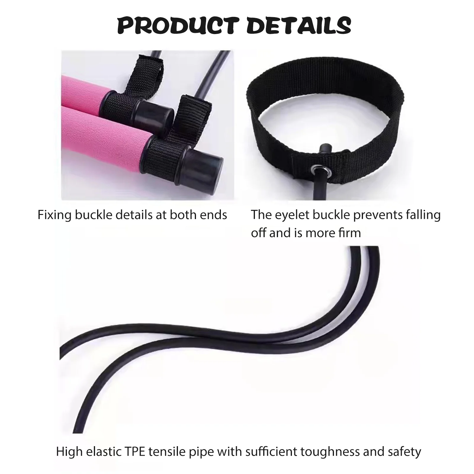 Portable Yoga Pilates Bar Stick All-in-one Strength Weights Equipment for Man & Woman Body Building