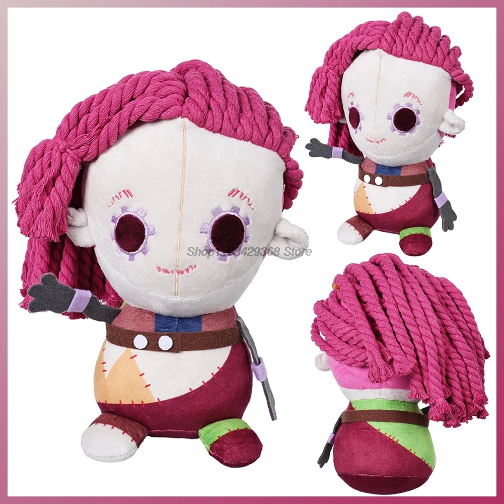 Disguise Cute 20CM Arcane Vi Mascot Plushies 2024 Game LoL TV 2 Cosplay Figurine Props Gifts Women Role Play Party Decor