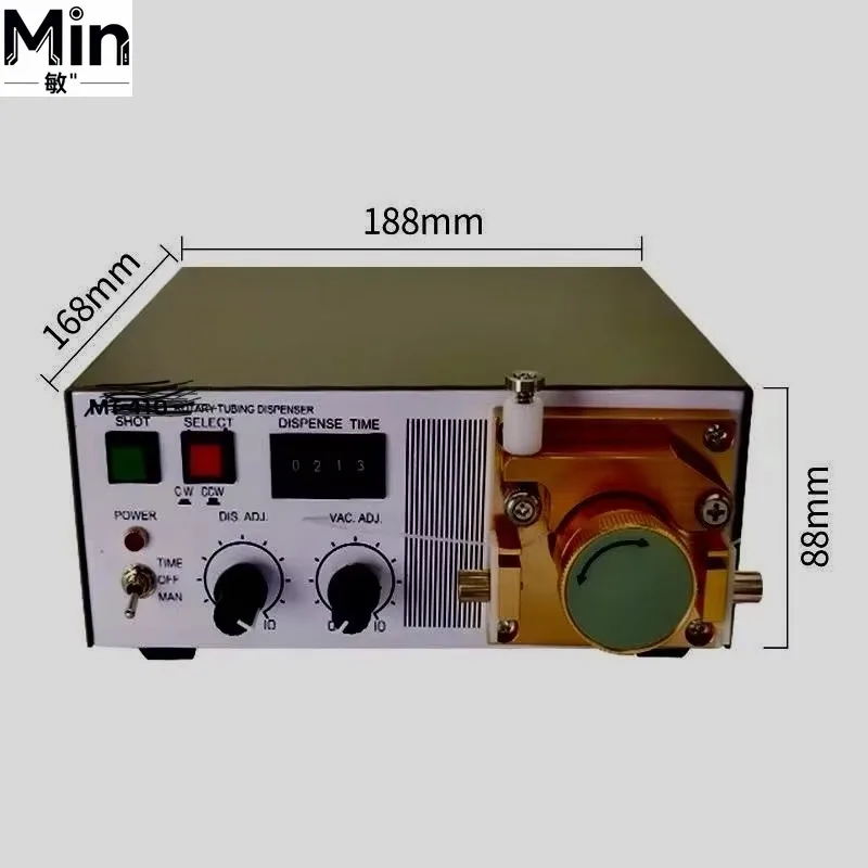 Original MT-410 30W Peristaltic Glue Dispenser Machine Compatible 502 Quick-Drying Anaerobic Adhesive Industrial Gluing