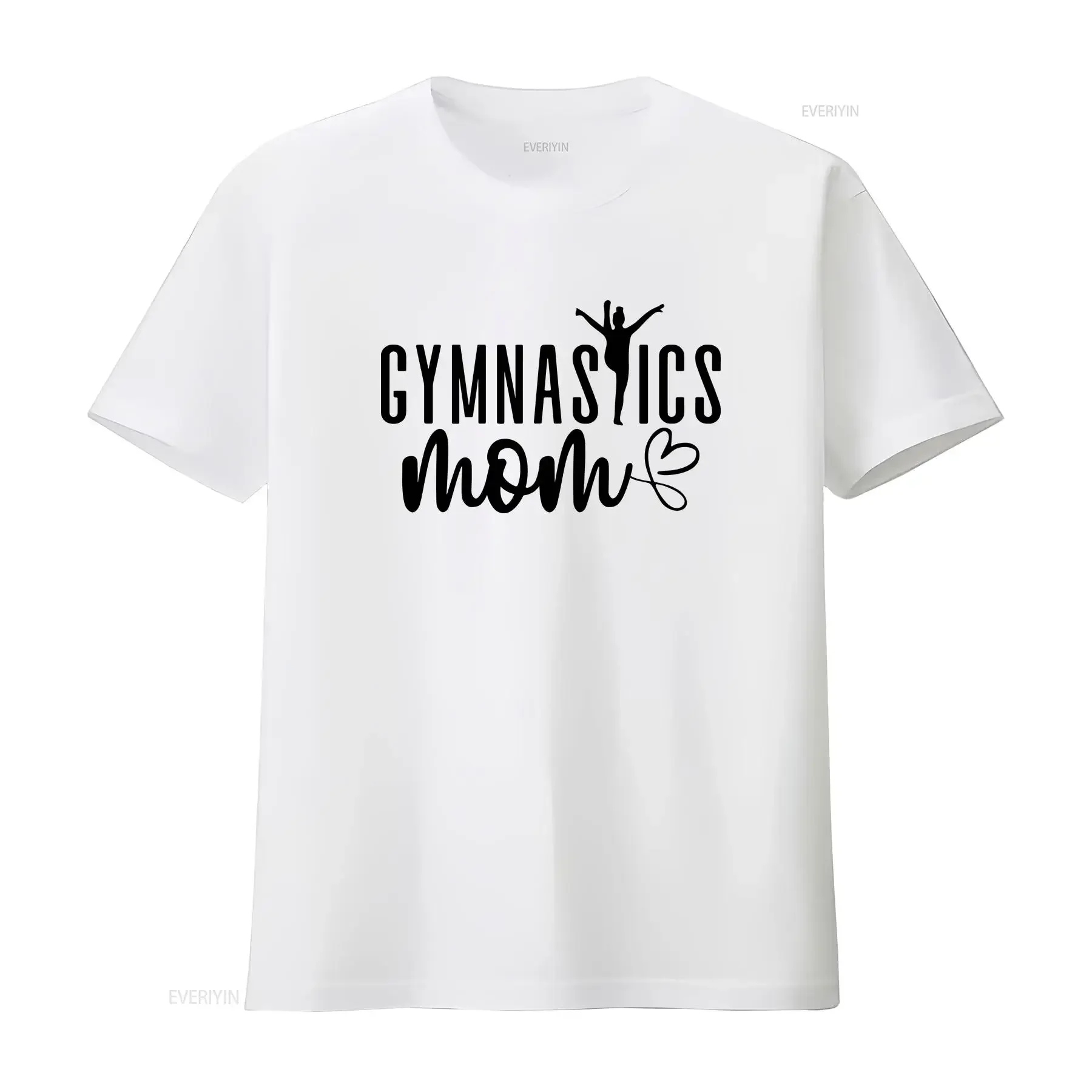Gymnastics Mom T Shirt Gymnastic Exercise Lovers Women's Game Day Mother's Funny  vintage Washed fashion homme Unisex