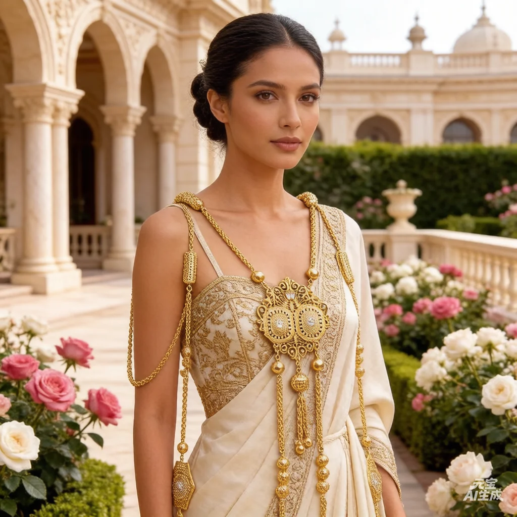 

bride body jewelry, handcrafted with crystal rhinestones, Moroccan style wedding