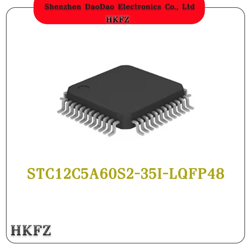 STC12C5A60S2-35I-LQFP48 STC12C5A60S2 chip IC LQFP48