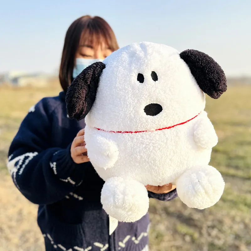 Universal Studios Fat Snoopy Plush Doll Round Chubby Stuffed Toy Soft Pillow Birthday Gift Souvenir